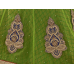 Triveni Splendid Green Colored Border Worked Net Jacquard Lehenga Choli